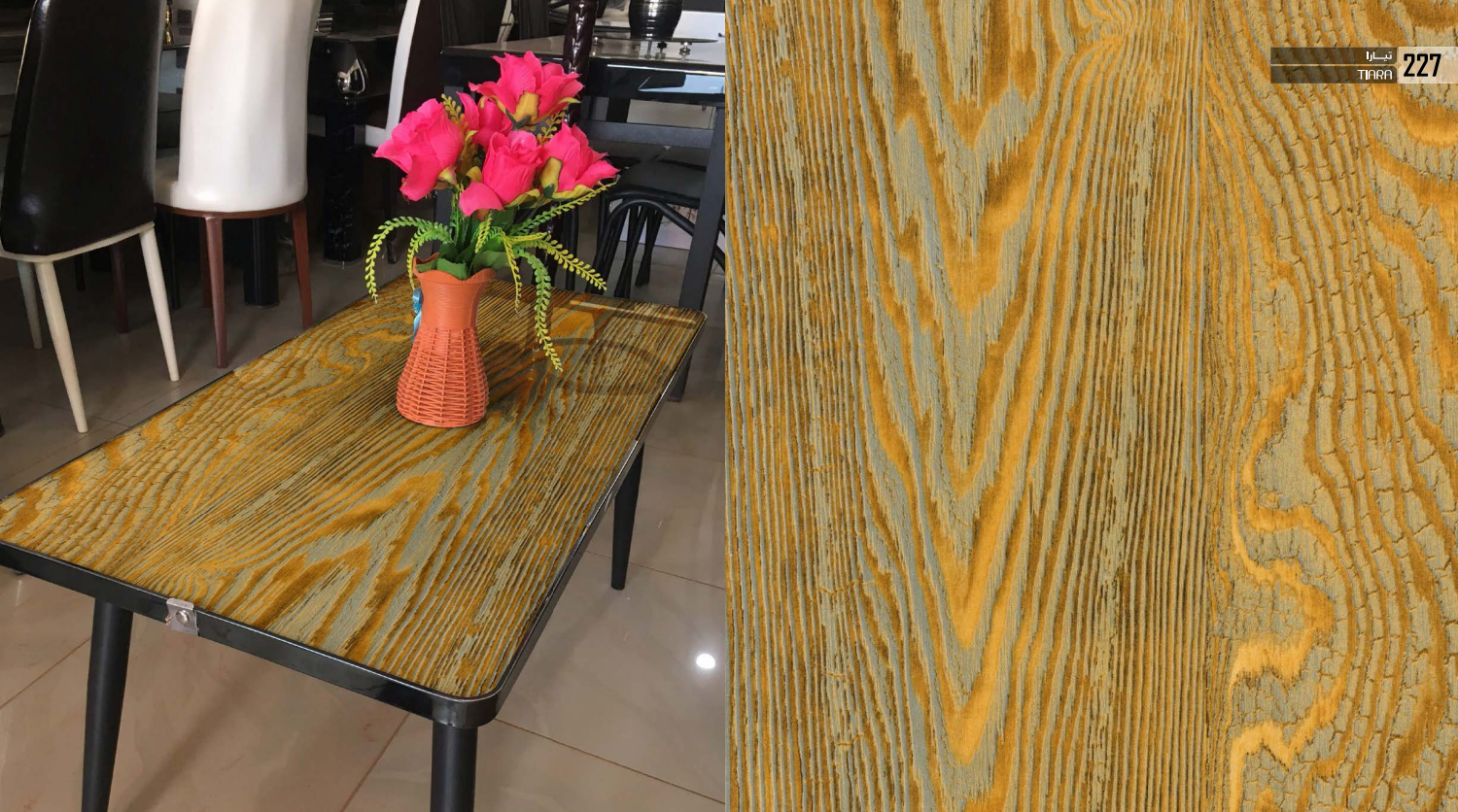 Decorative MDF Panel  Woodgrain & Fabric Texture for Interior Design & Cabinetry