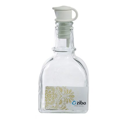 Dark Glass Lemon & Vinegar Dispenser Bottle