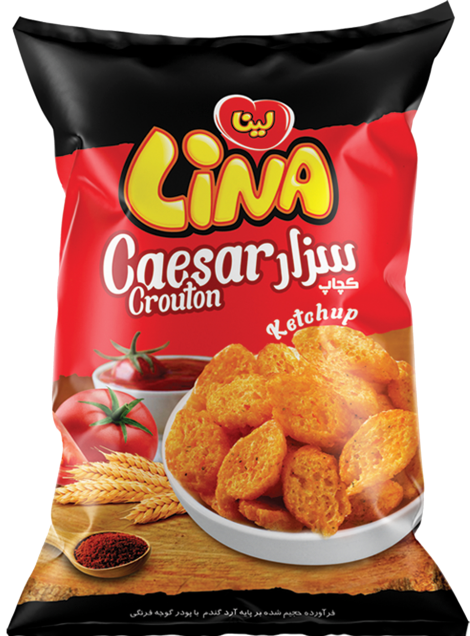 Ketchup Caesar Crouton 