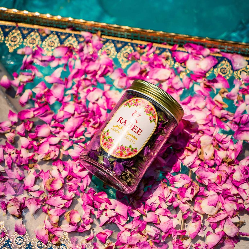 Rabee Natural گیاهان معطر خشک شده طبیعی مجموعهای از گیاهان دارویی در بستهبندیهای مختلف