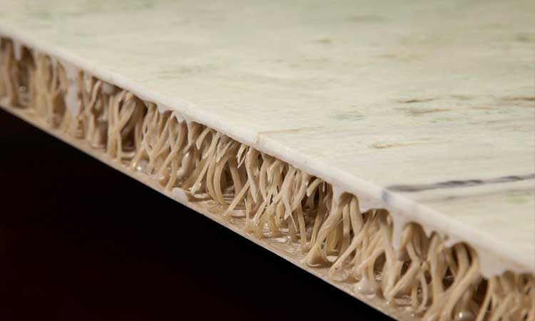 3D Composite Honeycomb Stone Backing Panel Ultra-Light, High Strength