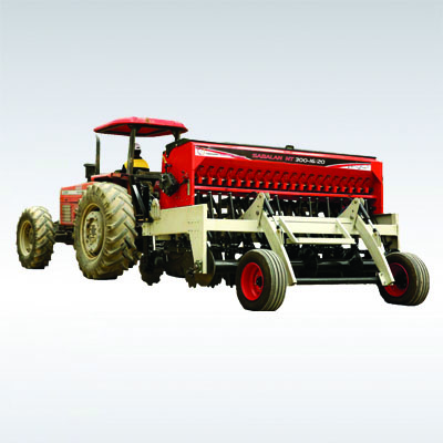 Protective work stack barley seeder (Raizbed)