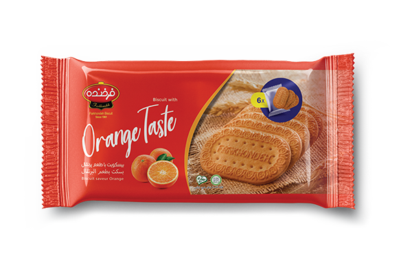 Farkhondeh Biscuit with Orange Taste - 270gr