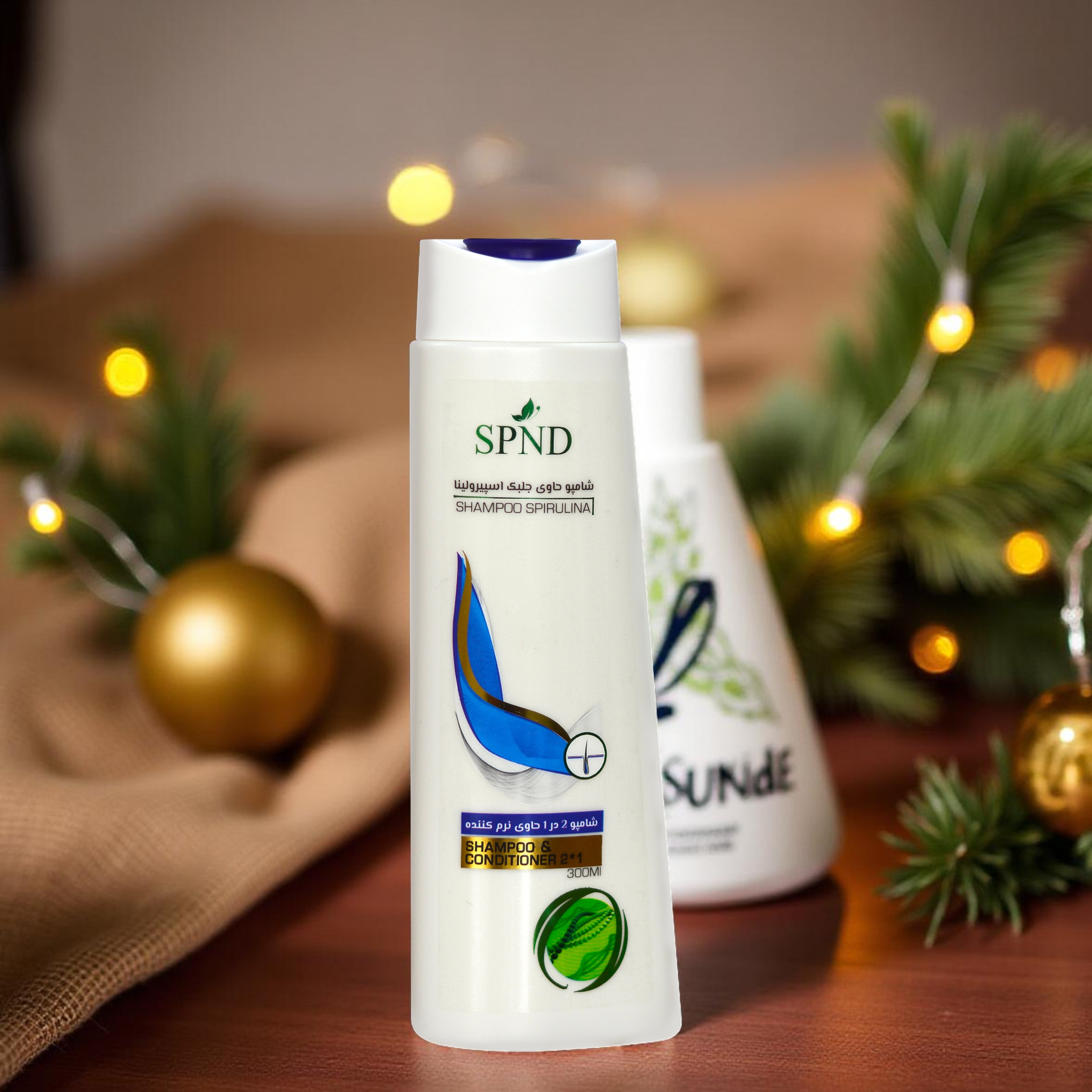 SPND 2-in-1 Shampoo & Conditioner  Spirulina Extract (300ml)