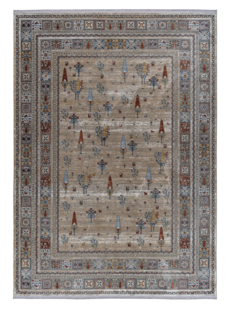 Pile Material Acrylic and Filament Rug, Vintage Collection-Colorful 19NG0440
