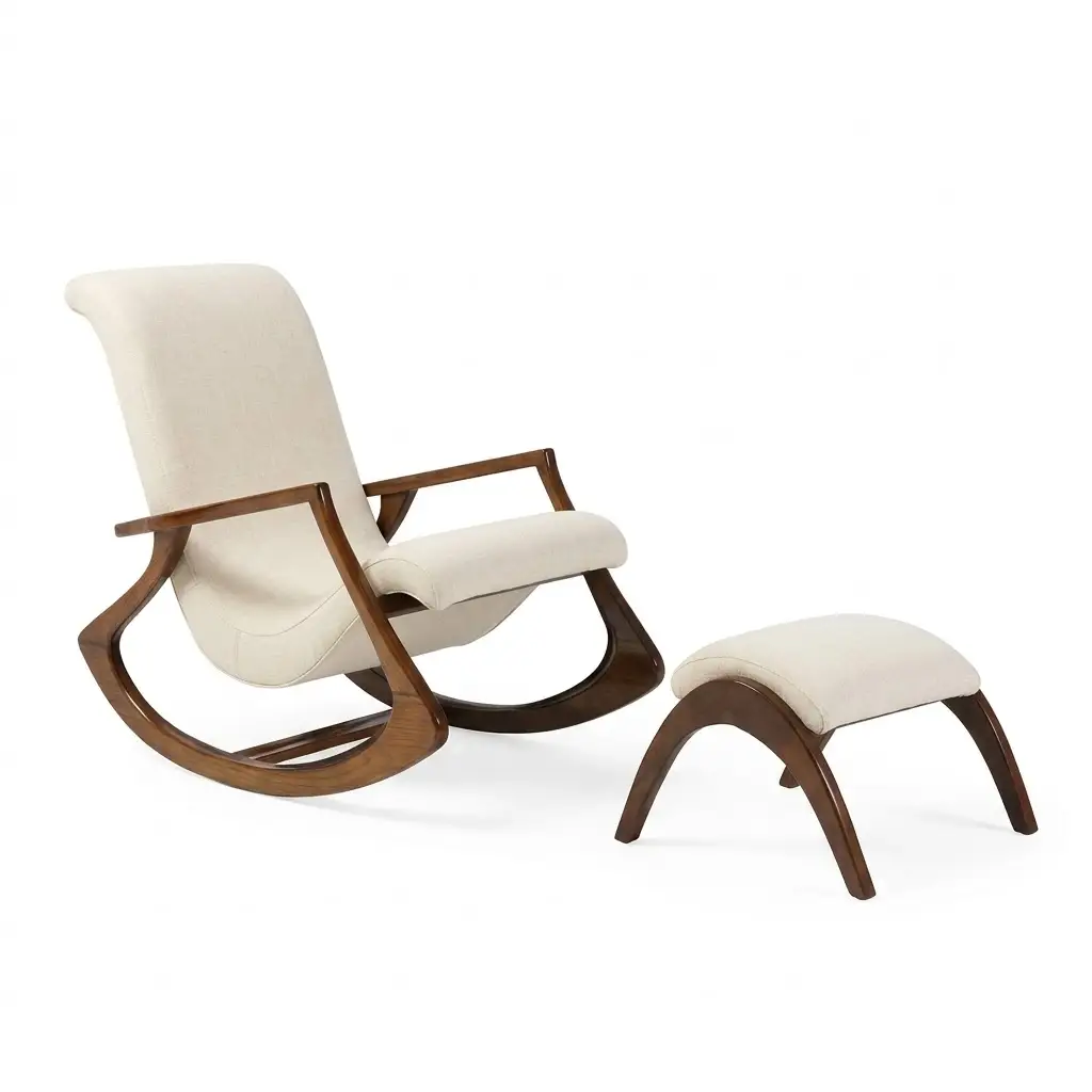 Zed Design Arta — эргономичное кресло-качалка из бука