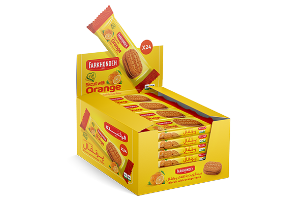 Farkhondeh Biscuit with Orange Taste-32gr