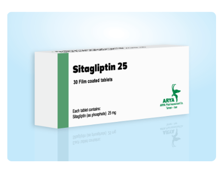 Sitagliptin 25 mg Film Coated Tablets