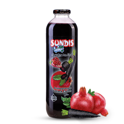 Sundis Life Assorted Fruit Juice & Nectar  800 ml Glass Bottle