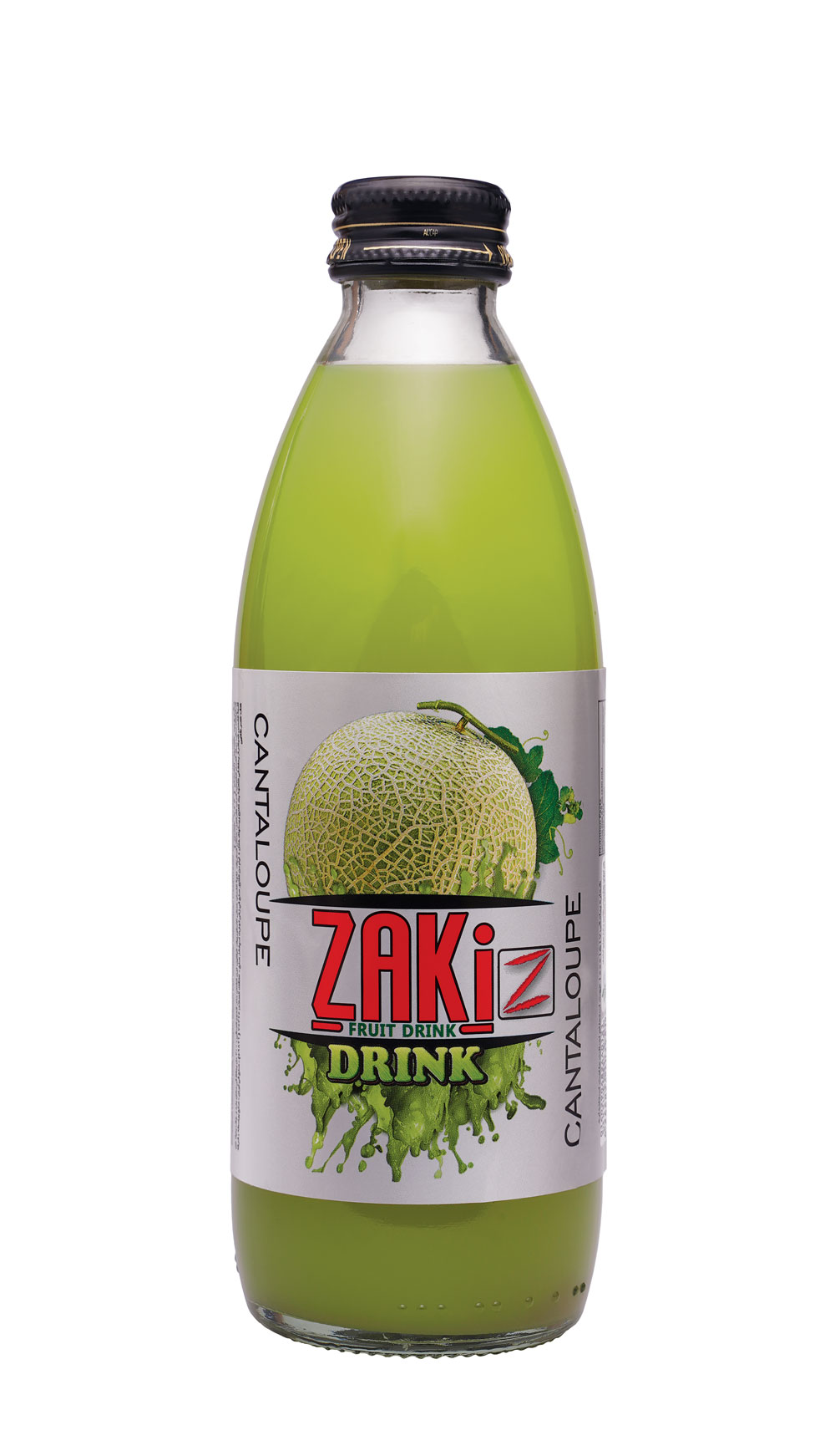 Cantaloupe-Flavored Fruit Juice Drink – 300ML Glass Bottle
