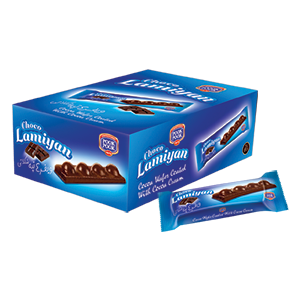 Lamiyan Choco Bar - Cocoa Wafer Coated with Cocoa Cream