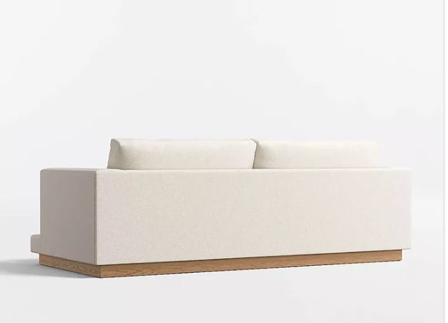 Zed Design Artemia 3-Seater Solid Beech Wood Sofa