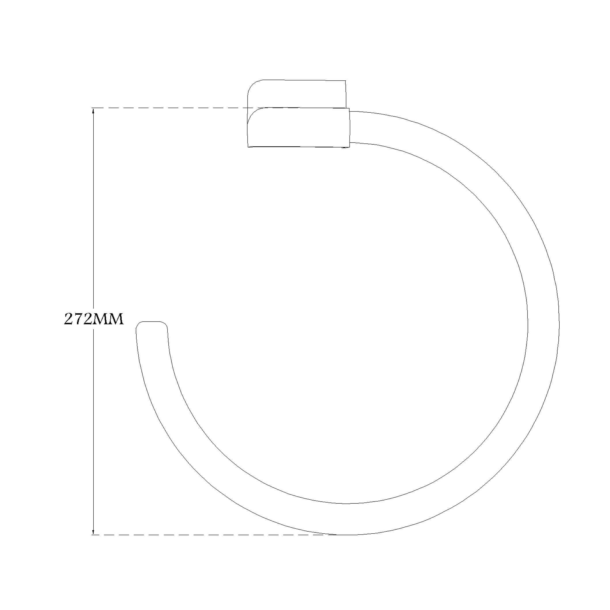 Circular tower holder