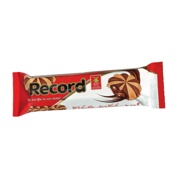 Record Saray Chocolate Center Filled Biscuit