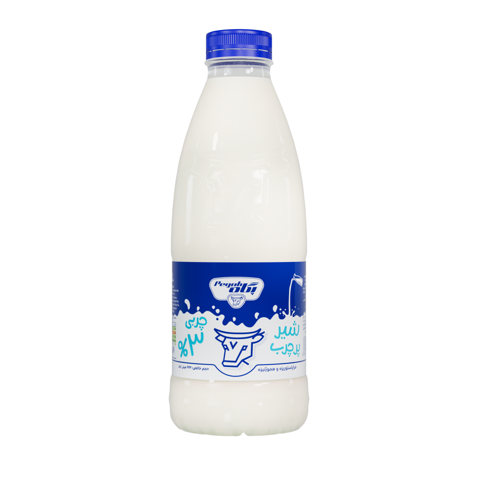 Pegah Ultra Pasteurized Full Fat Milk - 946 cc