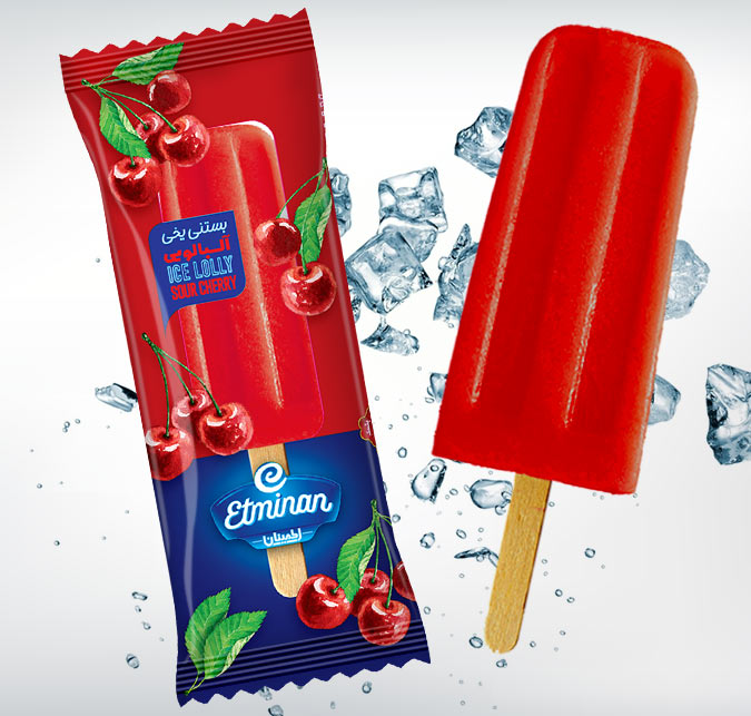 Eminan Ice Lolly Stick  Lime Faloudeh, Pomegranate, Sour Cherry & Orange