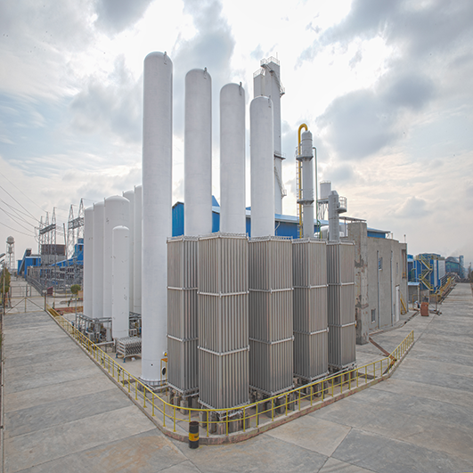Industrial nitrogen gas
