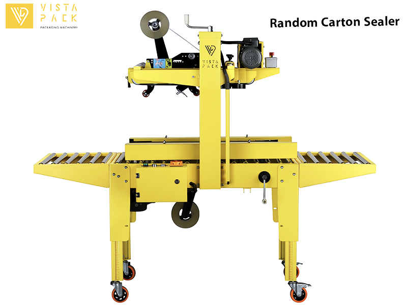 Automatic Random Carton Sealer – Three-Motor Drive