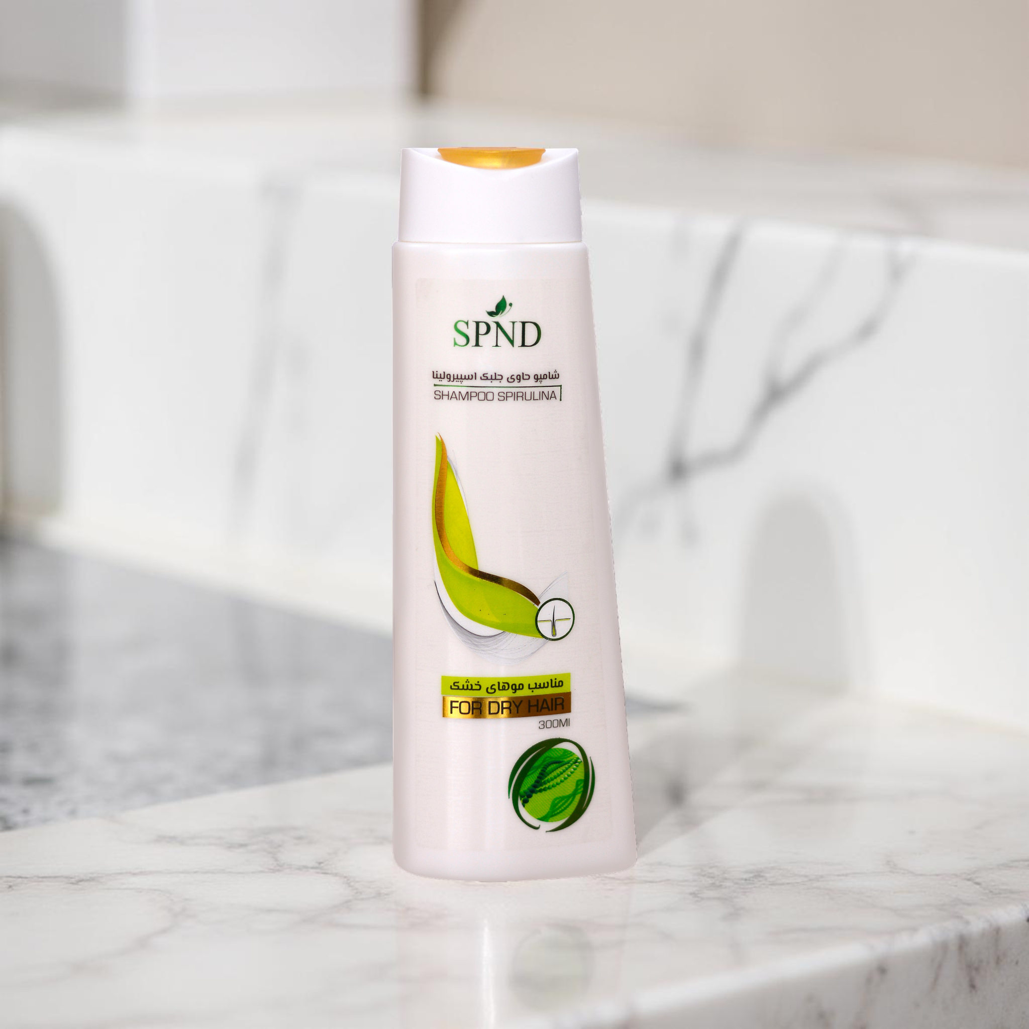 SPND Spirulina Shampoo for Dry Hair  Moisture Boost & Nourishing Formula