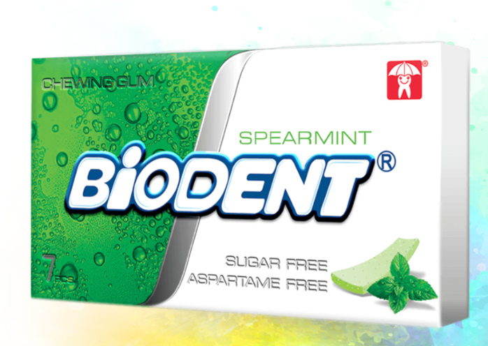 Spearmint Chewing Gum