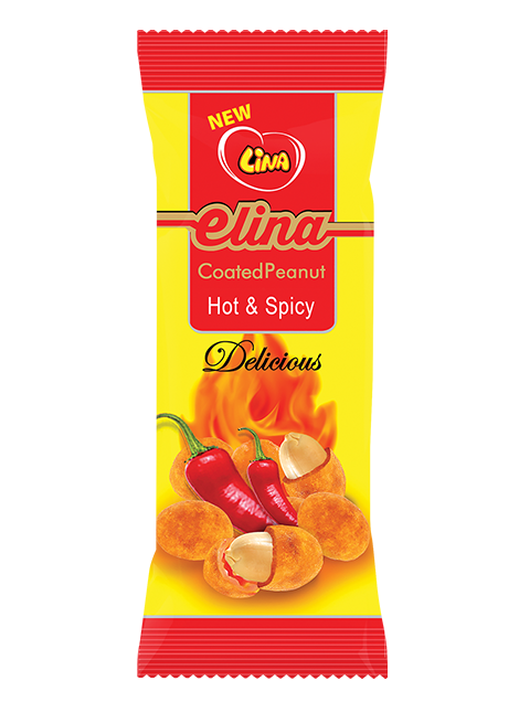 Hot & Spicy Flavor Coated Peanuts