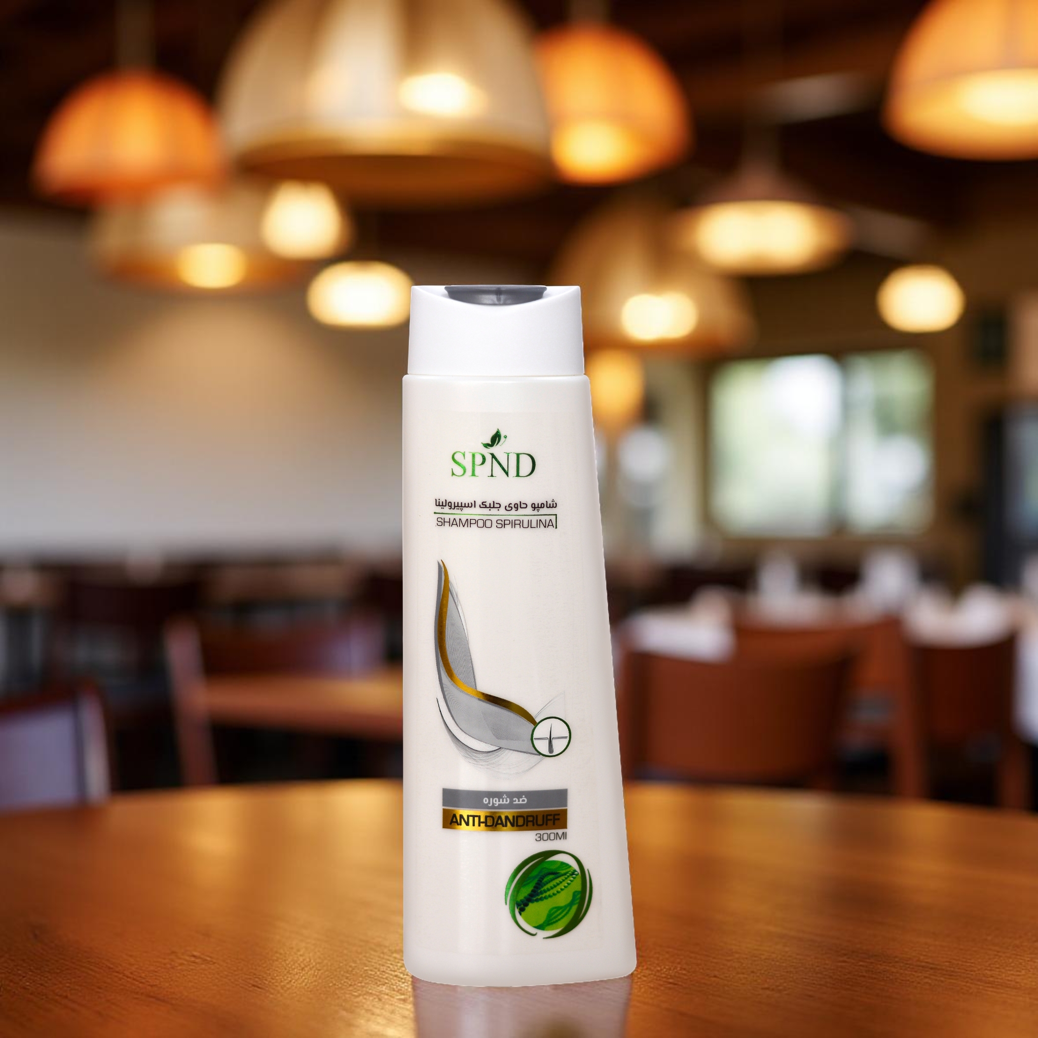 SPND Anti-Dandruff Spirulina Shampoo  Scalp Purifying & Strengthening Formula