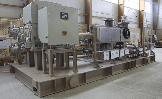 Centrifugal compressed air compressor