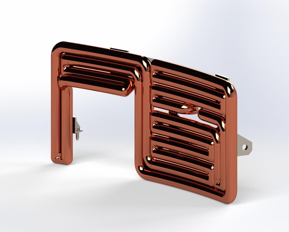 DHP Copper & Steel Tubular Water-Cooled Panel for Electric Arc Furnace (EAF)