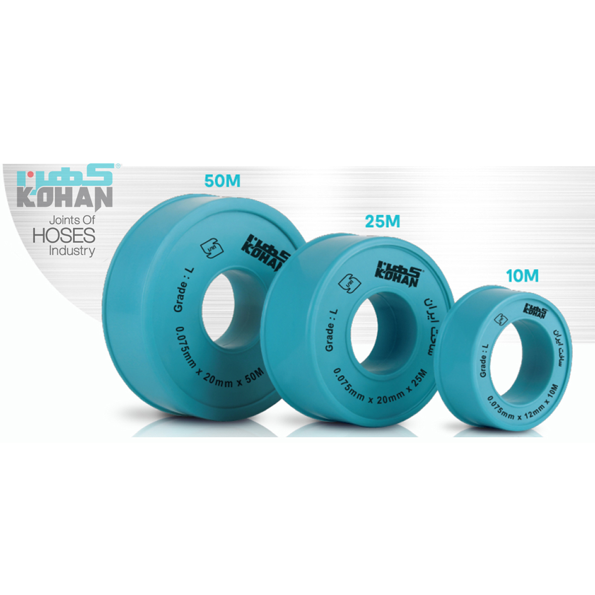 Ptfe Thread Teflon Tape(white & pink)
