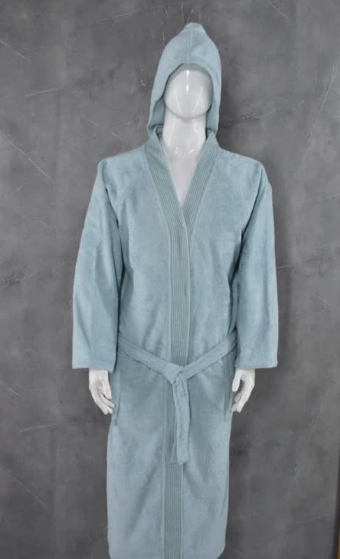 Cotton Terry towel Bathrobe (Non-Velvet)