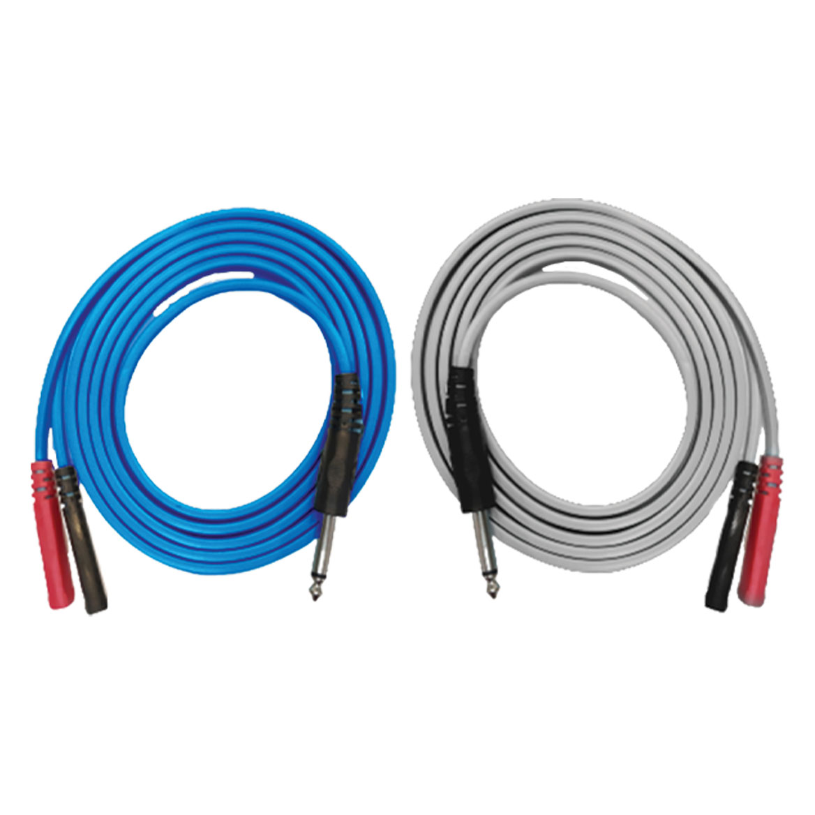 Two-Channel Electrotherapy Lead Wire with 6.3mm Jack