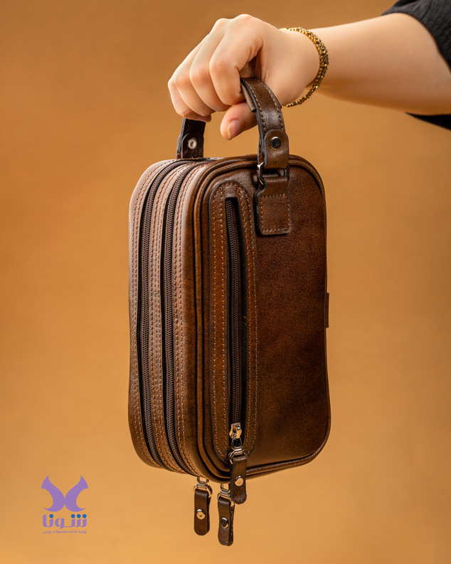 Men’s Genuine Leather Hand Clutch Bag