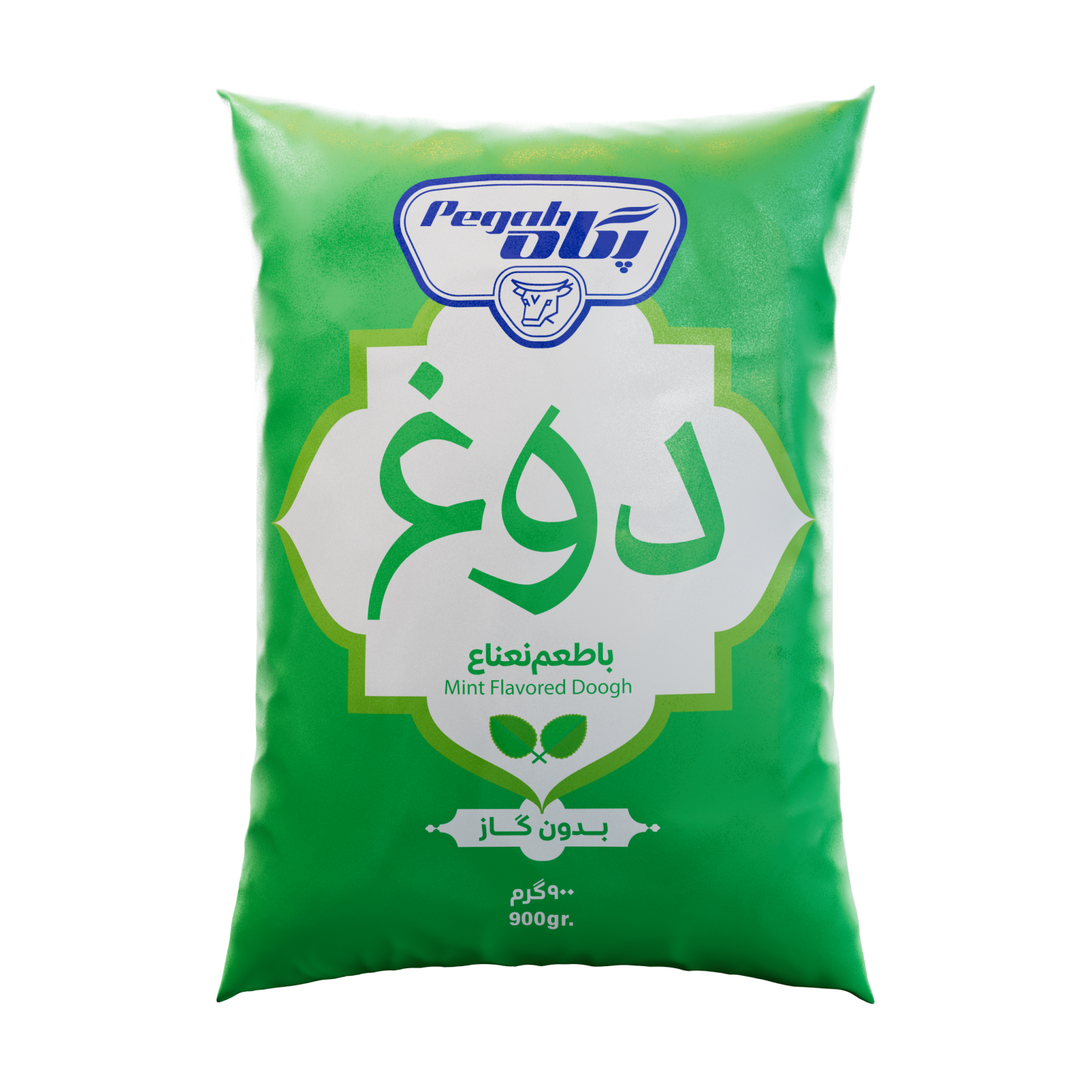 Pegah Mint-Flavored Doogh - 900 g Nylon Pack