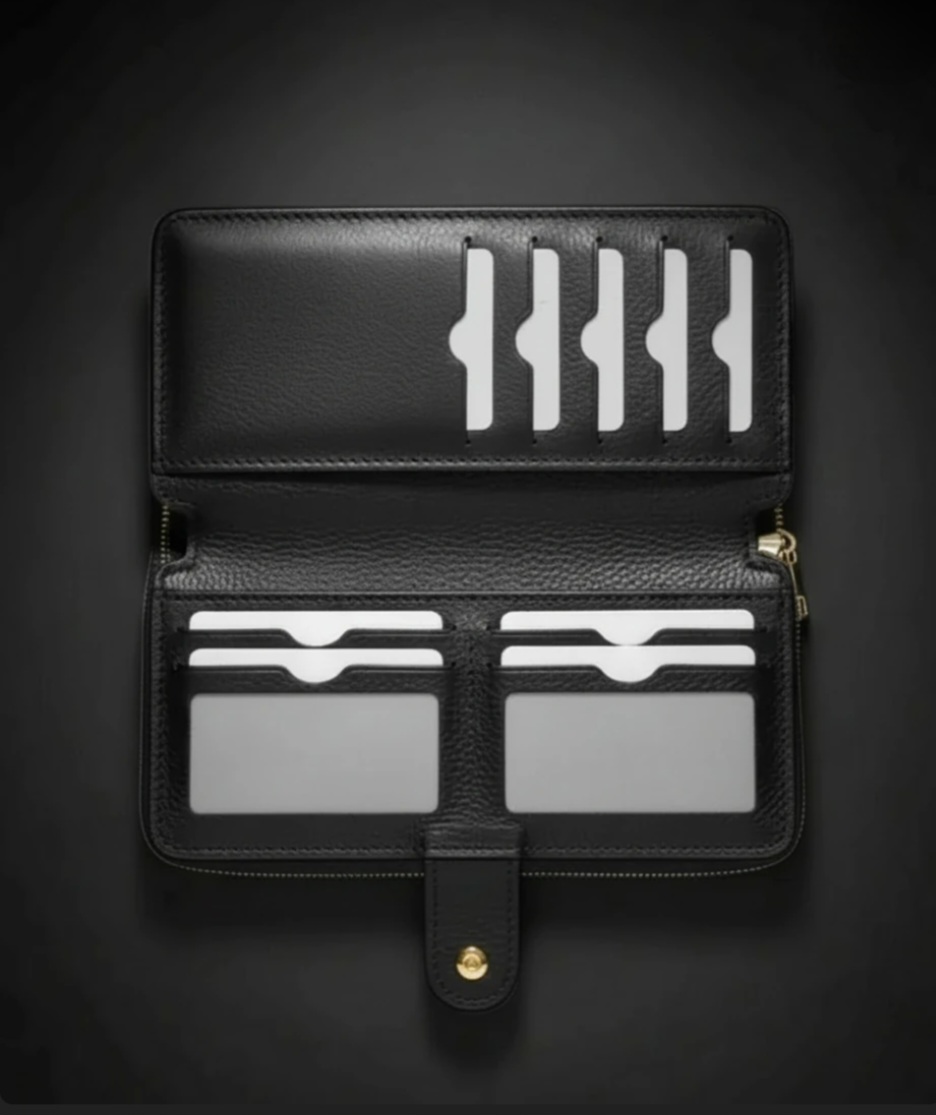 ELVAN Leather Wallet