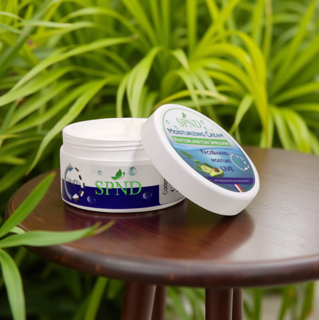 SPND Avocado Moisturizing Cream with Spirulina & Phytoplankton 200 g