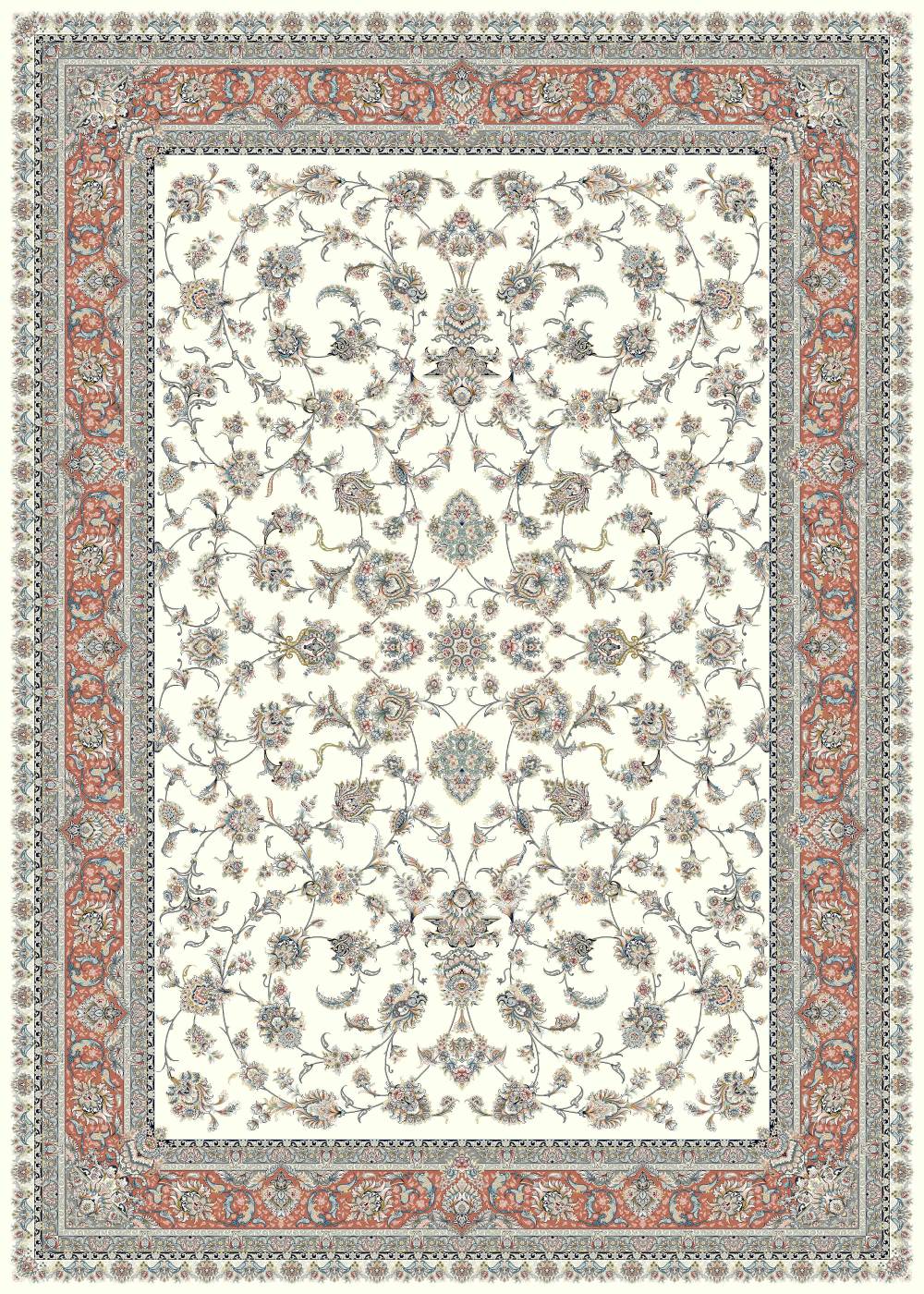 Reeds Luxury Acrylic Machine-Made Persian Carpet
