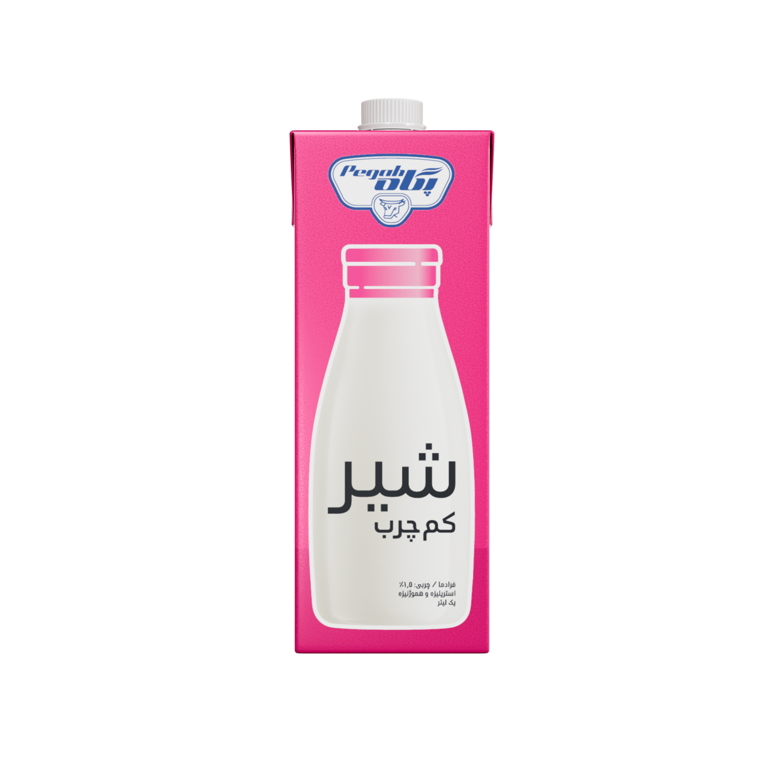 Pegah UHT Low Fat Milk -1 Litre