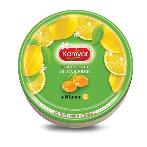 Sugar-Free Strawberry Candy with Vitamin C (Kamvar Brand)