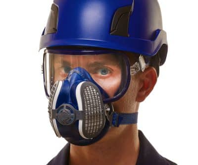 Half-Face Respirator with Integrated Safety Goggle  P3 Filter