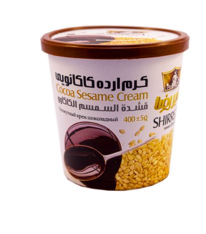 Shirreza Premium Sesame Cream Spread with Assorted Natural Flavors 400g