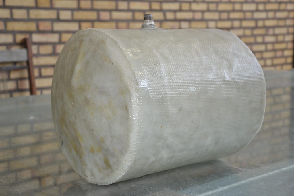 Reinforced Fiberglass Composite Chemical-Resistant Tank