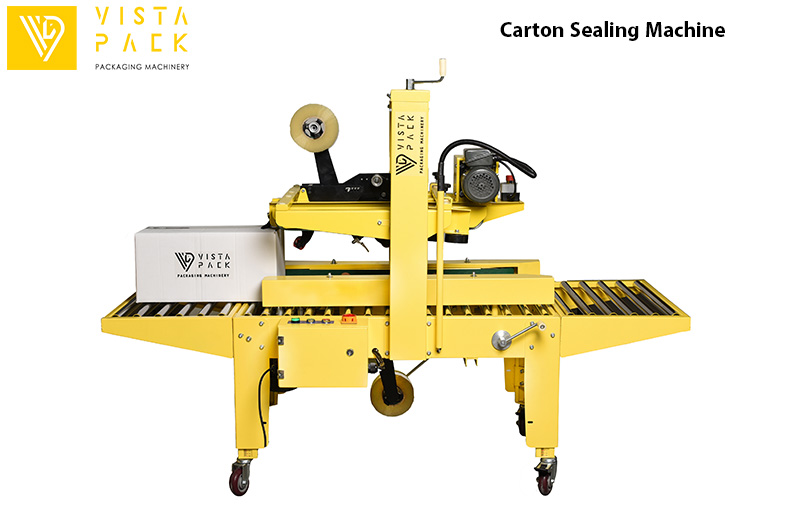 Semi-Automatic Carton Sealer – Three-Motor Drive