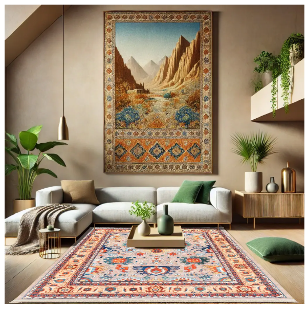 Polyester-Polyogen Rug, Traditional Collection,Gray 25CS0260