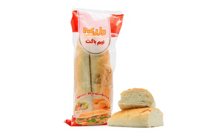 Half A Baguette, 2Pieces, Sesame Seeds Bread  280g