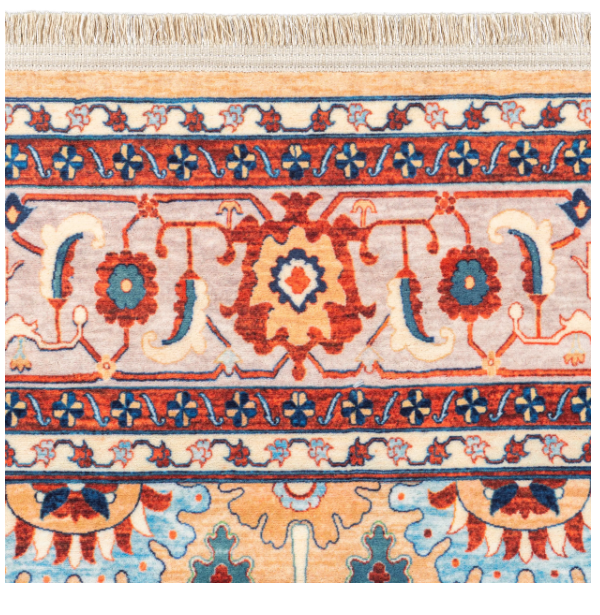 Polyester-Polyogen Rug,Traditional Collection,Gold 25CS0260