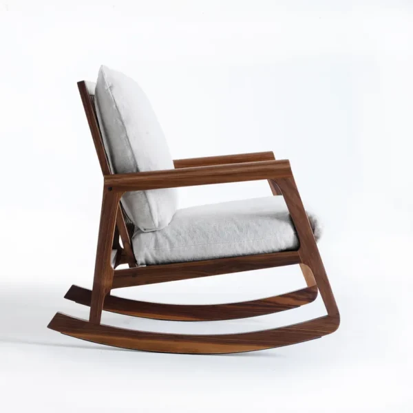 Zed Design Khalseh Rustic Wood Rocker