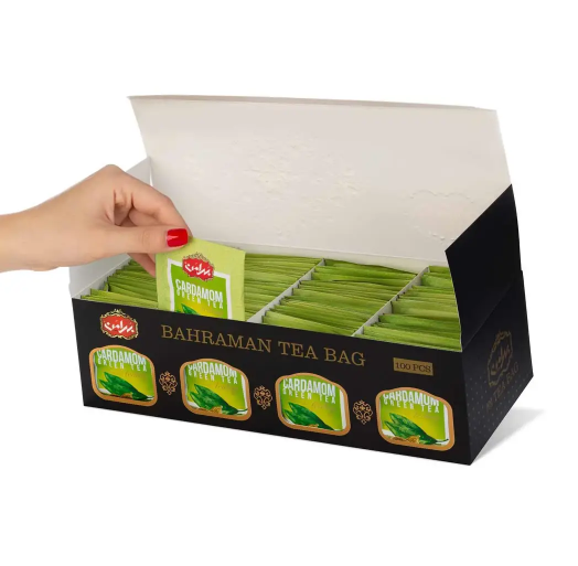 Cardamom Green Tea, 100 Tea Bags