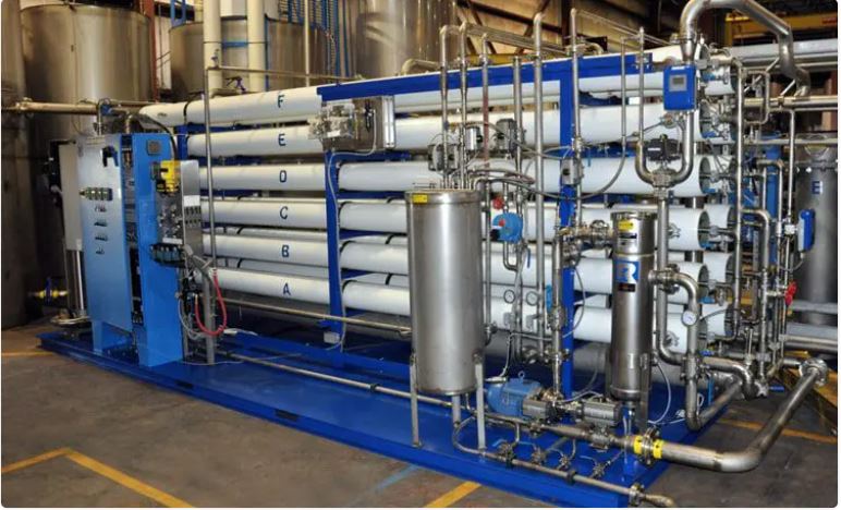 Water treatment by NF Nano filtration method