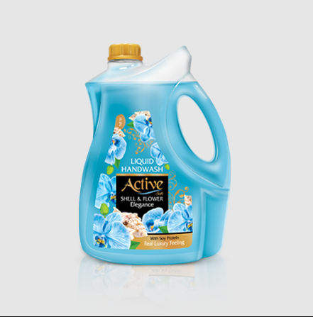 Active Transparent Hand Wash Liquid 3750gr