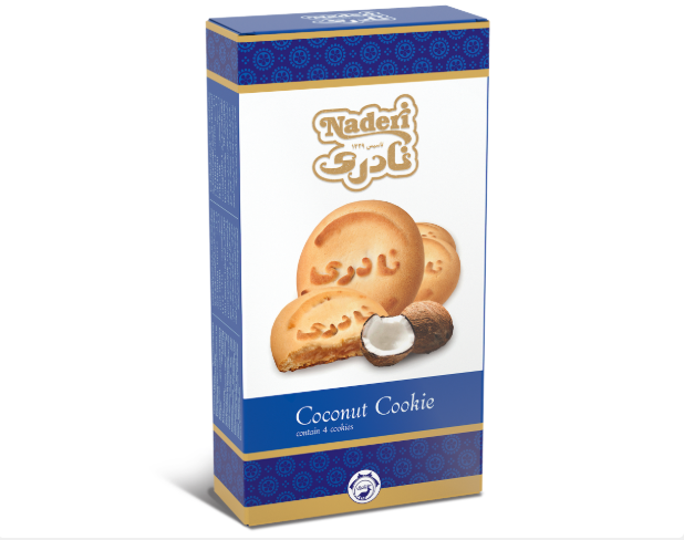 Walnut cookie-Banana cookie-Cocoa cookie-Coconut cookie 